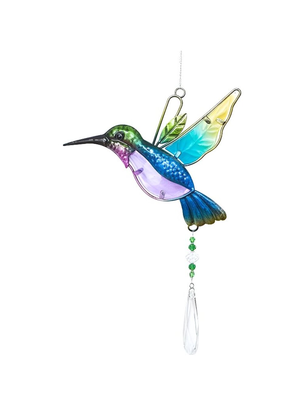 Crystal Suncatchers - Hummingbird Crystal Ball Prisms Hanging Crystals Ornament